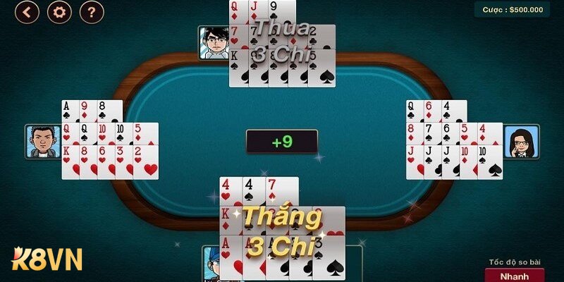 Tham gia phỏm ăn thưởng lớn trên sảnh game bài K8VN